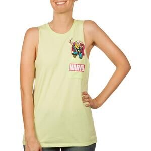 Thor Juniors Tank Tops Pocket Muscle Top Size: Large (11/13) Green
